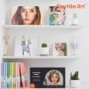Shuttle Art 30 Colors Skin Tone&Hair Art Markers, Dual Tip Alcohol Based Flesh Color Marker Pen Set Contains 1 Blender Perfect for Kids & Adults Portrait,Comic, Anime, Manga, Illustration(26 Skin Tone Colors)