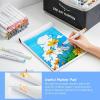 Shuttle Art 310 Colors Alcohol Markers, 309 Colors Dual Tip Art Marker Set Plus Colorless Blender, Micro-tip Pens, White Highlighter Pens, Marker Bag with Holders Perfect for Students Adults Coloring(240 Colors)