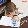 Shuttle Art Permanent Marker, 30 Colors Ultra Fine Point, Assorted Colors, Works on Plastic,Wood,Stone,Metal and Glass for Kids Adult Coloring Doodling Marking(30 Colors)