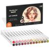 Shuttle Art 30 Colors Skin Tone&Hair Art Markers, Dual Tip Alcohol Based Flesh Color Marker Pen Set Contains 1 Blender Perfect for Kids & Adults Portrait,Comic, Anime, Manga, Illustration(26 Skin Tone Colors)