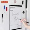 Shuttle Art Dry Erase Markers, 15 Pack Black Magnetic Whiteboard Markers with Erase,Fine Point Dry Erase Markers Perfect For Writing on Whiteboards, Dry-Erase Boards,Mirrors for School Office(15 Pack Black Blue Red)