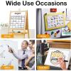 Shuttle Art Wet Erase Markers, 12 Colors 1mm Fine Tip Overhead Projectors Transparency Smudge-Free Markers, Works for Laminated Calendars Whiteboard Schedule Glass, Wipe with Water(15 Pack Black)