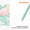 Shuttle Art Ballpoint Pens, 24 Pack Colored Retractable Black Ink Ball Point Pens, Cute Pens 1.0mm Medium Point Quick Drying for Writing Journaling Taking Notes School Office Home(22 Colors)