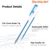 Shuttle Art Gel Pen Refills, 180 Colors (No Duplicates) Gel Pen Refills, 7 Color Types for Kids Adults Coloring Books Drawing Doodling Crafts Scrapbooking Journaling(140 Colors)