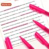 Shuttle Art Highlighters, 15 Colors Pastel Highlighter Pens Assorted Colors, Chisel Tip Dry-Quickly Non-Toxic Highlighter Markers for Adults Kids Highlighting in the Home School Office(Pink)