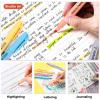 Shuttle Art Highlighters, 15 Colors Pastel Highlighter Pens Assorted Colors, Chisel Tip Dry-Quickly Non-Toxic Highlighter Markers for Adults Kids Highlighting in the Home School Office(15 Pastel Colors)