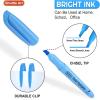 Shuttle Art Highlighters, 15 Colors Pastel Highlighter Pens Assorted Colors, Chisel Tip Dry-Quickly Non-Toxic Highlighter Markers for Adults Kids Highlighting in the Home School Office(15 Pastel Colors)