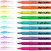 Shuttle Art Highlighters, 15 Colors Pastel Highlighter Pens Assorted Colors, Chisel Tip Dry-Quickly Non-Toxic Highlighter Markers for Adults Kids Highlighting in the Home School Office(30 Colors)