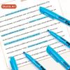 Shuttle Art Highlighters, 15 Colors Pastel Highlighter Pens Assorted Colors, Chisel Tip Dry-Quickly Non-Toxic Highlighter Markers for Adults Kids Highlighting in the Home School Office(Blue)