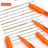 Shuttle Art Highlighters, 15 Colors Pastel Highlighter Pens Assorted Colors, Chisel Tip Dry-Quickly Non-Toxic Highlighter Markers for Adults Kids Highlighting in the Home School Office(Orange)