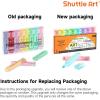 Shuttle Art Highlighters, 8 Assorted Colors Highlighter Pens, Chisel Tip Dry-Quickly Non-Toxic Highlighter Markers for Adults Kids Highlighting on Home School Office(8 Pastel Colors)