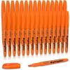 Shuttle Art Highlighters, 15 Colors Pastel Highlighter Pens Assorted Colors, Chisel Tip Dry-Quickly Non-Toxic Highlighter Markers for Adults Kids Highlighting in the Home School Office(Orange)