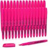 Shuttle Art Highlighters, 15 Colors Pastel Highlighter Pens Assorted Colors, Chisel Tip Dry-Quickly Non-Toxic Highlighter Markers for Adults Kids Highlighting in the Home School Office(Pink)
