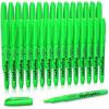 Shuttle Art Highlighters, 15 Colors Pastel Highlighter Pens Assorted Colors, Chisel Tip Dry-Quickly Non-Toxic Highlighter Markers for Adults Kids Highlighting in the Home School Office(Green)