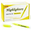 Shuttle Art Yellow Highlighters, 30 Pack Highlighters Bright Colors, Chisel Tip Dry-Quickly Non-Toxic Highlighter markers for Adults Kids Highlighting in Home School Office(144)