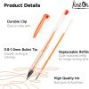 100 Pack Gel Pens Set, 50 Colors Gel Pens with 50 Refills Gel Pen Set for Adult Coloring Books Drawing Doodling Art Markers