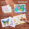 Shuttle Art 360 Pack Gel Pens Set, 180 Colors Gel Pen Set Plus 180 Color Refills Perfect for Adult Coloring Books Doodling Drawing Art Markers(160 Pack Glitter Colors)