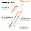 Shuttle Art 360 Pack Gel Pens Set, 180 Colors Gel Pen Set Plus 180 Color Refills Perfect for Adult Coloring Books Doodling Drawing Art Markers(240 Pack Glitter Colors)