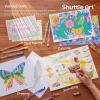 Shuttle Art 360 Pack Gel Pens Set, 180 Colors Gel Pen Set Plus 180 Color Refills Perfect for Adult Coloring Books Doodling Drawing Art Markers(240 Pack Glitter Colors)
