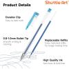 Shuttle Art 360 Pack Gel Pens Set, 180 Colors Gel Pen Set Plus 180 Color Refills Perfect for Adult Coloring Books Doodling Drawing Art Markers(360 Pack)