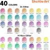 Shuttle Art 360 Pack Gel Pens Set, 180 Colors Gel Pen Set Plus 180 Color Refills Perfect for Adult Coloring Books Doodling Drawing Art Markers(Multicolor)