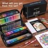 Shuttle Art Gel Pens, 120 Pack Gel Pen Set Packed in Sturdy Box, 60 Unique Colors with 60 Refills for Adults Coloring Books Drawing Doodling Crafts Scrapbooking Journaling(130 Colors)