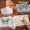 Shuttle Art Gel Pens, 120 Pack Gel Pen Set Packed in Sturdy Box, 60 Unique Colors with 60 Refills for Adults Coloring Books Drawing Doodling Crafts Scrapbooking Journaling(60 Colors with 60 Refills)