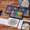 Shuttle Art Gel Pens, 120 Pack Gel Pen Set Packed in Sturdy Box, 60 Unique Colors with 60 Refills for Adults Coloring Books Drawing Doodling Crafts Scrapbooking Journaling(60 Colors with 60 Refills)