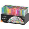 Shuttle Art 360 Pack Gel Pens Set, 180 Colors Gel Pen Set Plus 180 Color Refills Perfect for Adult Coloring Books Doodling Drawing Art Markers(360 Pack)