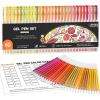 Shuttle Art 60 Pack Tone , Pink Purple Gel Pens with 30 Refills for Adults Coloring Books Journaling Drawing Nature, Landscapes, Animals Scenes(60 Pack Red Yellow Tone)