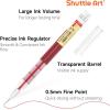Shuttle Art Liquid Ink Rollerball Pens, 15 Colors (10 Bright + 5 Vintage) Quick Drying 0.5mm Extra Fine Point Long Lasting for Writing Journaling Taking Notes Doodling School Office Home(15 Colors)