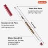 Shuttle Art Metallic Marker Pens, 30 Colors Metallic Paint Markers with 1 Coloring Book Fine Point for DIY Card, Calligraphy, Art and Crafting Projects, Works Great on Black Paper, Scrapbooks, Rock(24 colors)