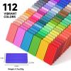 Shuttle Art Polymer Clay Kit – 60 Colors, 19 Tools, and 16 Accessories – Non-Toxic and Non-Sticky DIY Crafts for Kids and Adults(112 Colors)