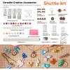 Shuttle Art Polymer Clay Kit – 60 Colors, 19 Tools, and 16 Accessories – Non-Toxic and Non-Sticky DIY Crafts for Kids and Adults(60 Colors)