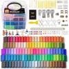 Shuttle Art Polymer Clay Kit – 60 Colors, 19 Tools, and 16 Accessories – Non-Toxic and Non-Sticky DIY Crafts for Kids and Adults(112 Colors)