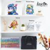 172 Colors Alcohol Based Dual Tip Art Markers, 171+1 Blender Permanent Marker Pens Plus 1 Marker Pad 1 Case Perfect for Kids Adult Artist Coloring Books Drawing Sketching and Card Making(172 Colors)