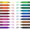 Shuttle Art Colored Gel Pens, 20 Colors Retractable Gel Ink Pens with Grip, Medium Point (0.7mm) Smooth Writing for Adults and Kids Writing Journaling Taking Notes Drawing at School Office Home