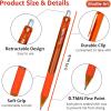 Shuttle Art Colored Gel Pens, 20 Colors Retractable Gel Ink Pens with Grip, Medium Point (0.7mm) Smooth Writing for Adults and Kids Writing Journaling Taking Notes Drawing at School Office Home