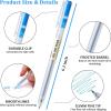 Shuttle Art Gel Ink Ball Point Pens, 15 Colors Japanese Style Pens, 0.38mm Extra-Fine Ballpoint Pens for Home, School and Office(15 Colors–0.5mm)