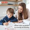 Shuttle Art Gel Ink Ball Point Pens, 15 Colors Japanese Style Pens, 0.38mm Extra-Fine Ballpoint Pens for Home, School and Office(15 Colors–0.5mm)