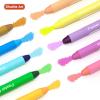 Shuttle Art 16 Pack Gel Highlighters, 8 Assorted Colors Highlighter Study Kit, Great for Journaling, Highlighting and Studying(10 Pastel Colors)