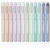 Shuttle Art 16 Pack Gel Highlighters, 8 Assorted Colors Highlighter Study Kit, Great for Journaling, Highlighting and Studying(12 Dusty Colors)