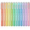 Shuttle Art 16 Pack Gel Highlighters, 8 Assorted Colors Highlighter Study Kit, Great for Journaling, Highlighting and Studying(12 Pastel Colors)