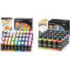 Shuttle Art Acrylic Paint Bundle, Set for 36 Regular Colors in Bottles (60ml/2oz) + Metallic 20 Colors in Bottles (60ml/2oz)
