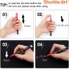 Shuttle Art Chalk Markers, 30 Vibrant Colors Liquid Chalk Markers Pens for Chalkboards, Windows, Glass, Cars, Erasable, 3mm Reversible Fine Tip with Chalkboard Labels for Office Home Supplies(30 Colors)