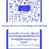 Shuttle Art Permanent Markers, 30 Pack Blue Permanent Marker set,Fine Point, Works on Plastic,Wood,Stone,Metal and Glass for Doodling, Marking…