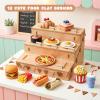 Shuttle Art Air Dry Clay for Kids – Cake Time, 52 PCS Modeling Clay Kit with Sculpting Tools and Tutorials, Safe & Non-Sticky, Craft Gifts for Boys & Girls(Food Store)