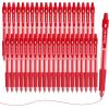 Shuttle Art Red Gel Pens, 40 Pack Retractable 0.7mm Medium Point Rollerball Red Ink Pens Smooth Writing with Comfortable Grip for Writing Journaling Taking Notes Office School Home(Red)