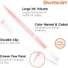 Shuttle Art Colored Gel Pens Bundle, 30 Vibrant Colored Journal Pens + 24 Pastel Tone Colors Cute Journal Pens 0.6mm for Adult Coloring Writing Drawing Journaling Note Taking School Office Home