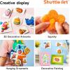Shuttle Art Magic Foam Texture Painting Set for 68pcs + 36 Colors Acrylic Paint Markers, Magical 3D Effect Texture Painting Kit